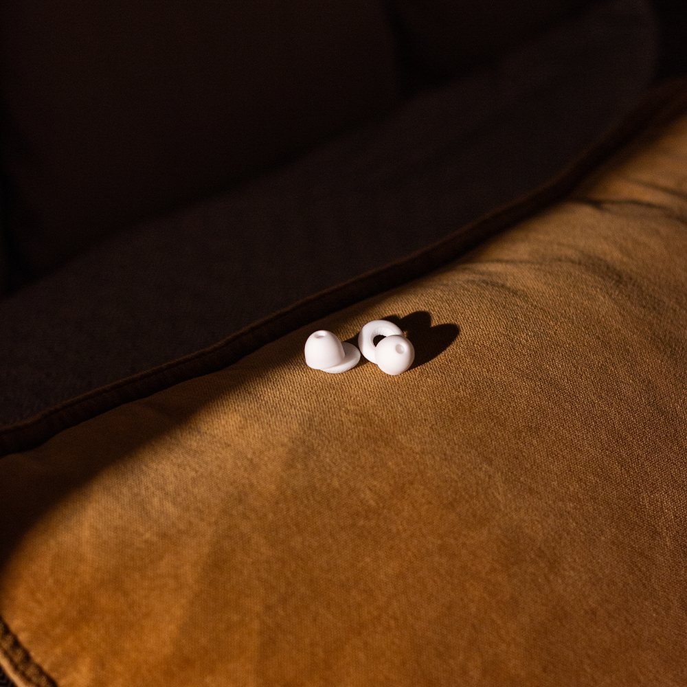 Dopuri albe de urechi REZZT pentru somn