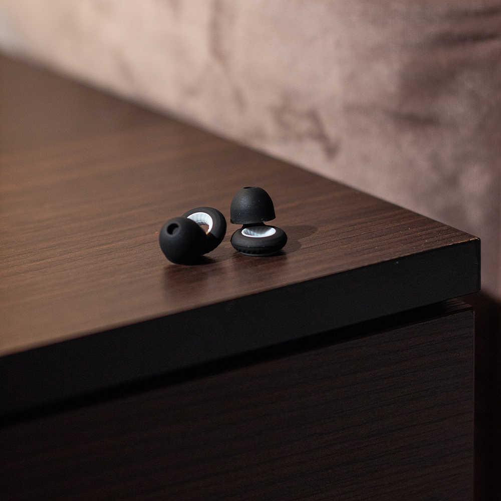 Dopuri negre de urechi REZZT pentru somn