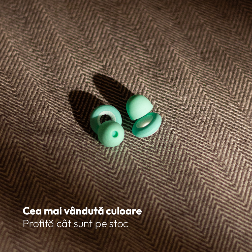 Dopuri verzi de urechi REZZT pentru somn